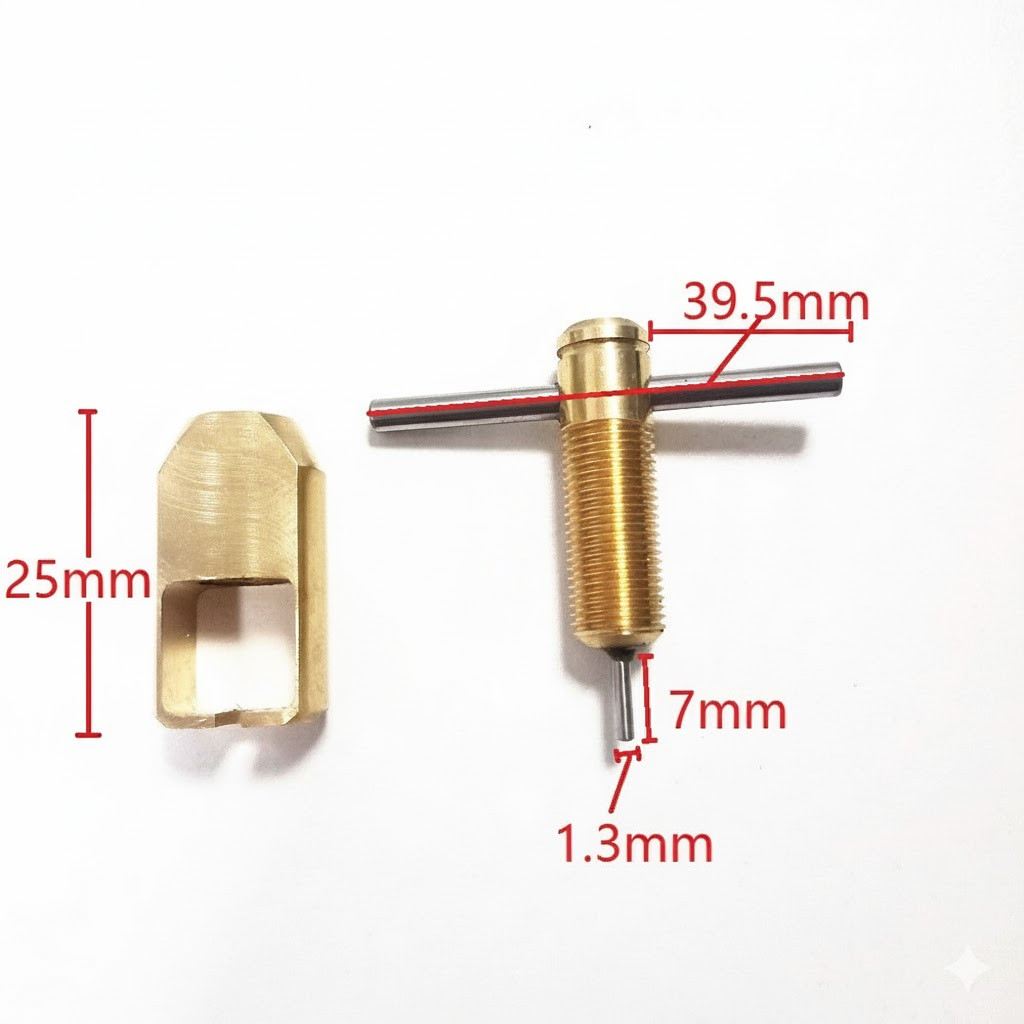 Набір знімачів шестерень з вала 0.9мм/1.75мм/1.9мм/2.8мм
